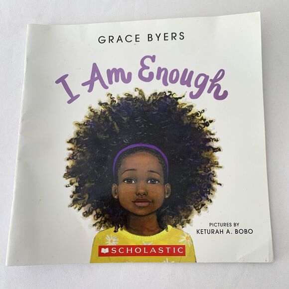 I Am Enough By Grace Byers Paperback Book PREOWNED Self Esteem Confidence - Picture 2 of 7